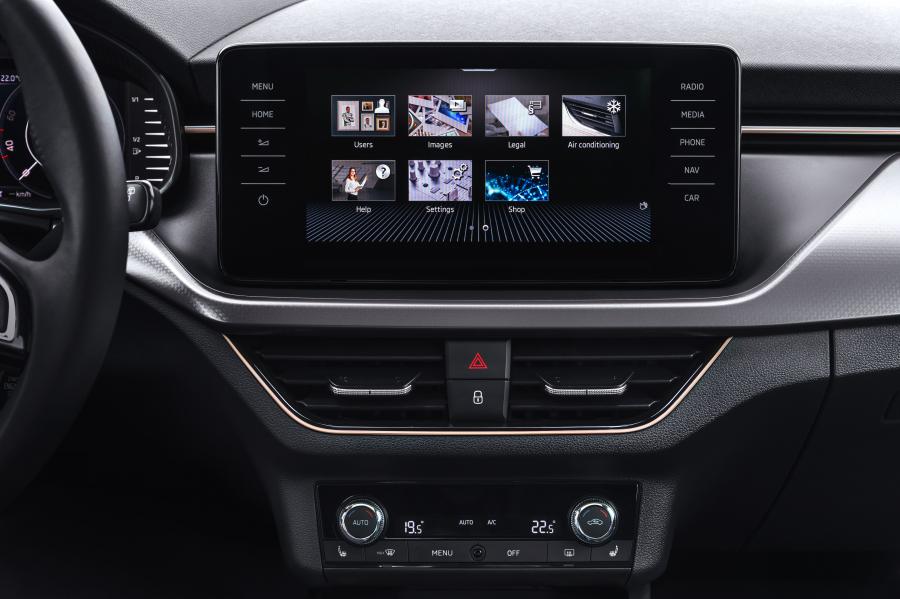 Детали интерьера Skoda Kamiq 2019 года  (WW) (фото 61 из 217)